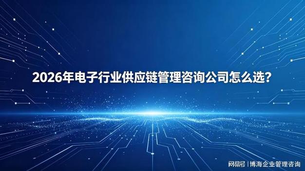2026年电子行业供应链管理咨询公司怎么选?